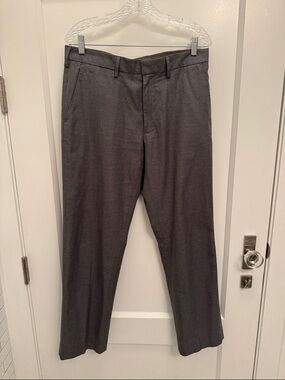 J. Crew Men's Charcoal Gray Dress Pants - Straight Leg